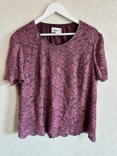 Vintage afibel pink lace - pink,