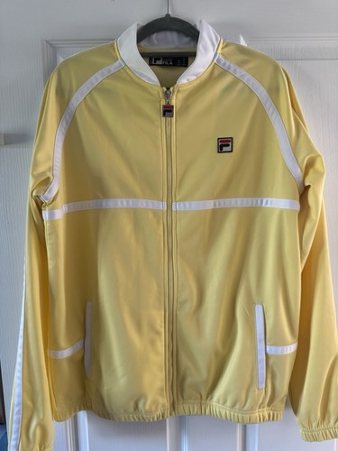 Fila white line retro yellow - line,