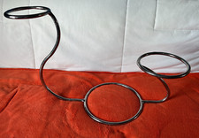 SWAN SHAPED 3 TIER/THREE TIERED WEDDING CAKE STAND, CHROME