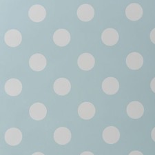Duck Egg and White Polka Dot
