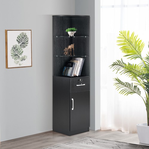 Corner storage cabinet - corner, with