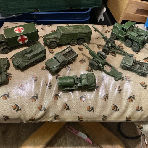 Dinky toys military joblot - dinky, x