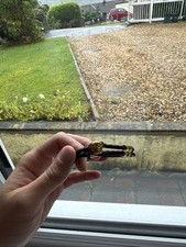 VERSACE MEDUSA BRAIDED LEATHER BRACELET BLACK GOLD MENS ‘