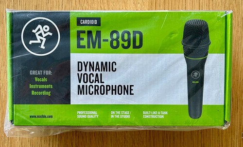 Mackie 89d dynamic vocal - mackie, em-89d