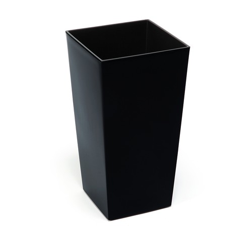 Large tall gloss plant pot - large,