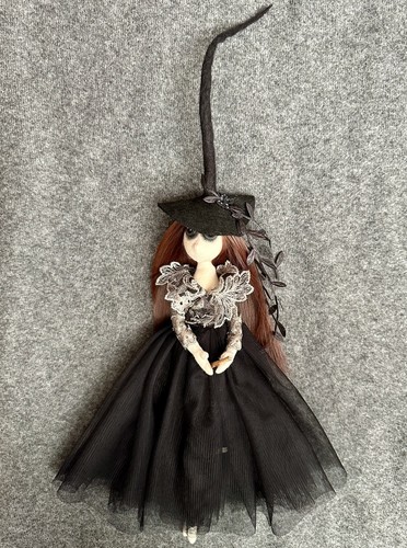 Handmade witch doll pendle - witch,