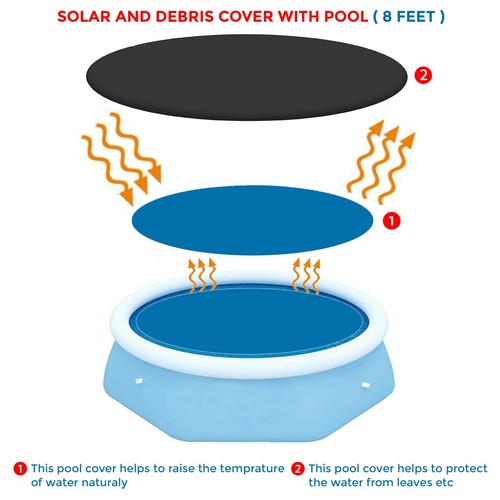 Solar debris pool cover - solar,