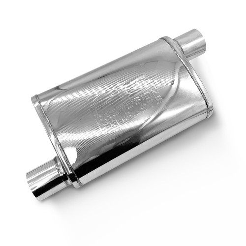 Oval exhaust silencer 304 - oval,