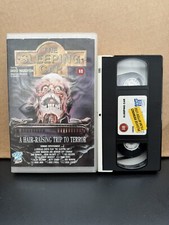 “THE SLEEPING CAR” ex Rental Big Box Horror Very Well Rare No Mould On Tape.