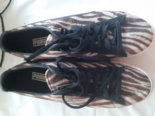 Men puma clyde zebra size - puma,