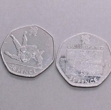 2011 Olympic 50p Coins -