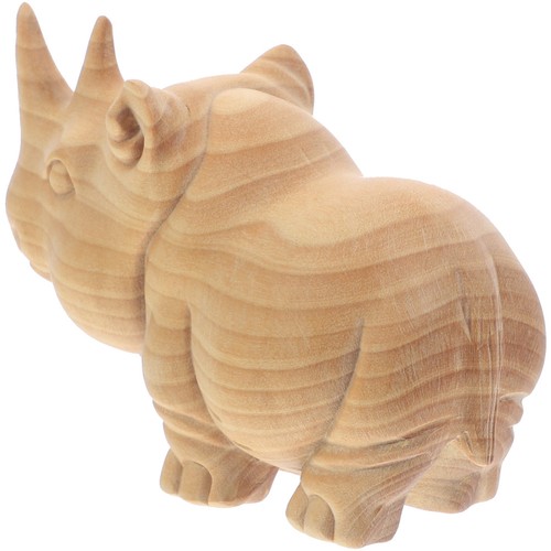 Handheld boxwood rhino - handheld,