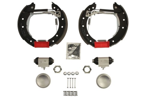 Brake shoes set - right, rear