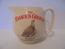 VINTAGE WADE THE FAMOUS GROUSE FINEST SCOTCH WHISKY WATER JUG 