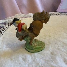 Vintage 1984 Norman Thelwell ponies figure “POINT OF DEPARTURE" Resin Figurine