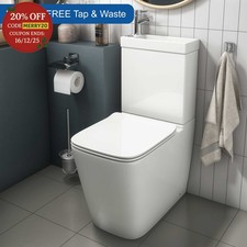 2 in 1 Toilet Basin Combo