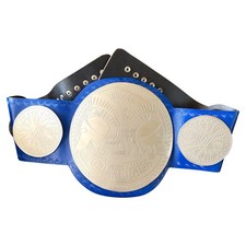 WWE TAG TEAM WORLD Championship Replica  Belt Blue Strap Adult Size Fan Prop
