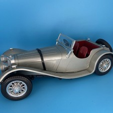 Burago 1:18 Jaguar SS100 (1937) Silver Unboxed
