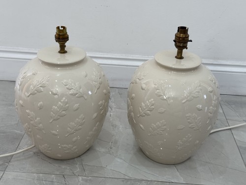 Pair laura ashley cream table - laura,