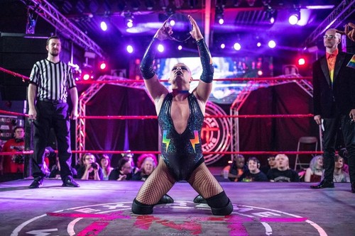 Ring worn wrestling - gear,