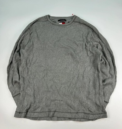 Tommy hilfiger grey ribbed - hilfiger,