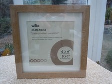 Wilko Photo Frame Light Wood