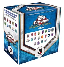 2024 TOPPS CHROME J LEAGUE SAPPHIRE EDITION SOCCER BOX