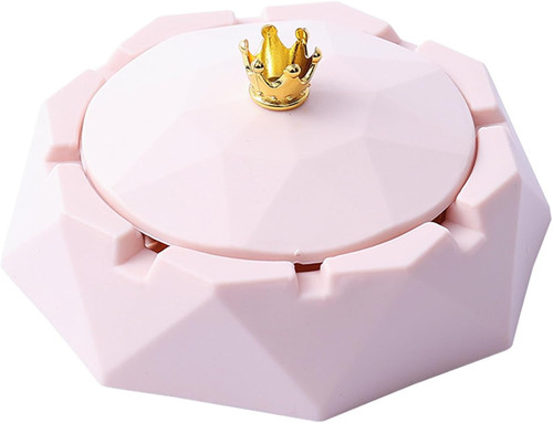 Pink crown stainless - crown, steel