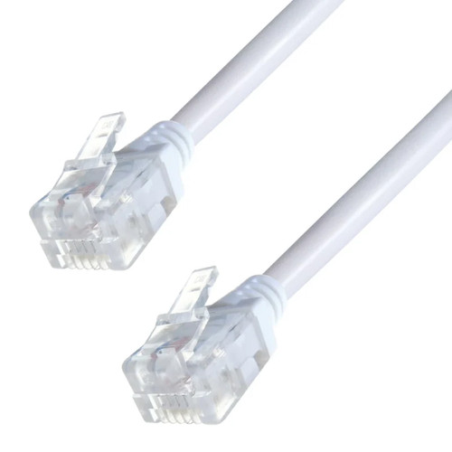 Adsl phone cable white - phone,