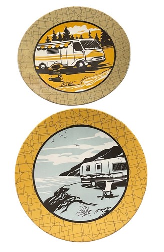 Set retro camp casual - set, of