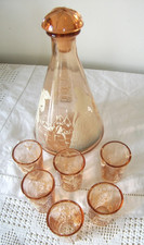 ART DECO RETRO DECORATED PINK