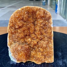 3.2LB Natural citrine geode