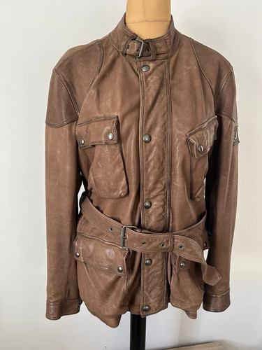 Belstaff leather trialmaster - belstaff,