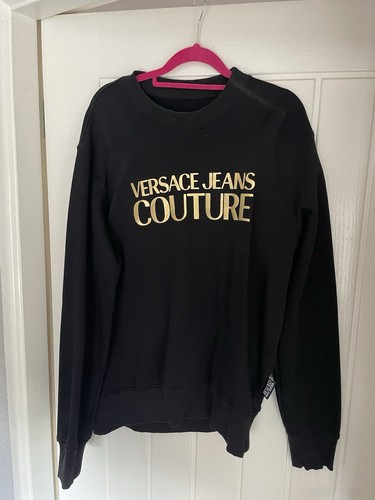 Black and gold versace jeans - black,