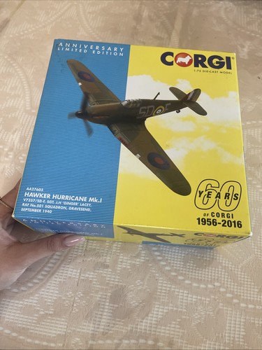 Corgi hawker hurricane 1 - hawker, mk.1