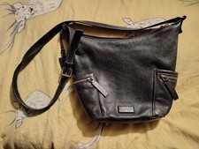 Black Leather Fossil Handbag