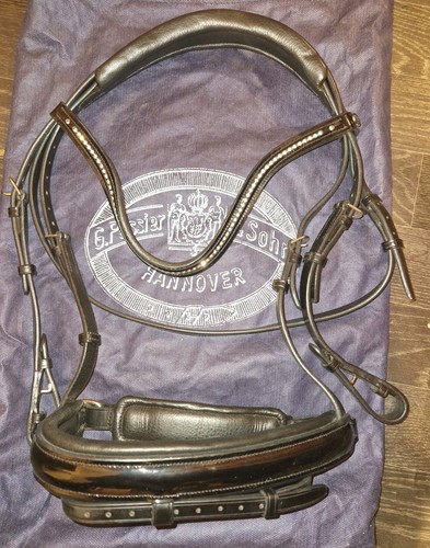 New passier patent bridle - new,