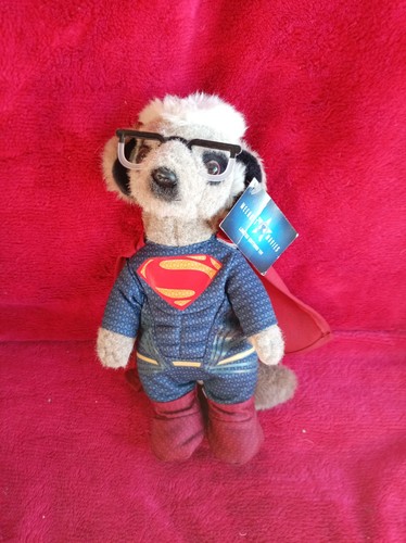 Superman meerkat plush - superman,