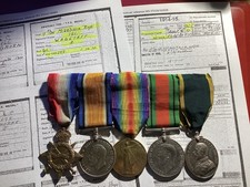 WW1 Trio & Territorial Medal