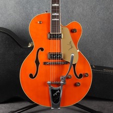 Gretsch G6120DE Duane Eddy Signature Hollow Body - Orange Stain - 2nd Hand