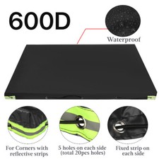 600D Oxford Black Trailer