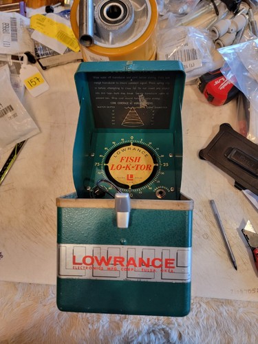 Vtg lowrance fish tor - lowrance, lo-k-tor