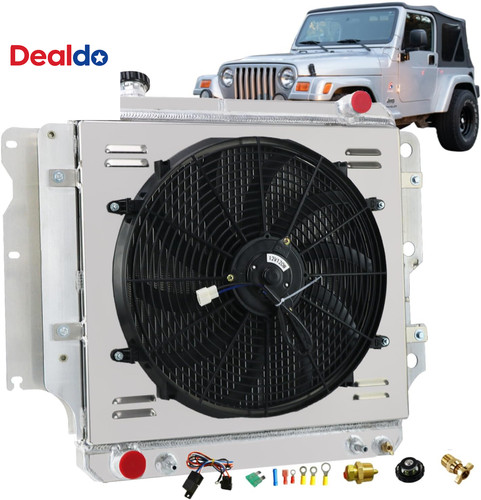 Row aluminum radiator shroud - row,
