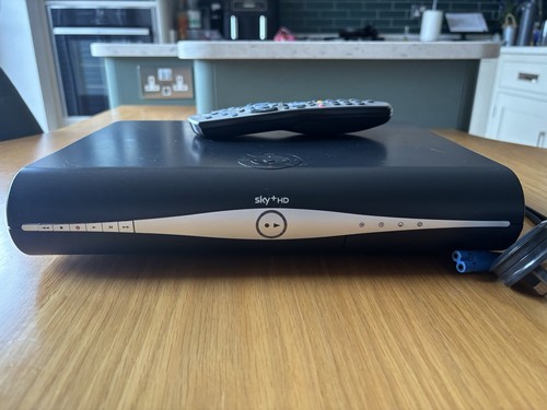 Sky box with - box, remote