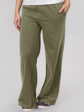 Womens Open Hem Joggers Ladies