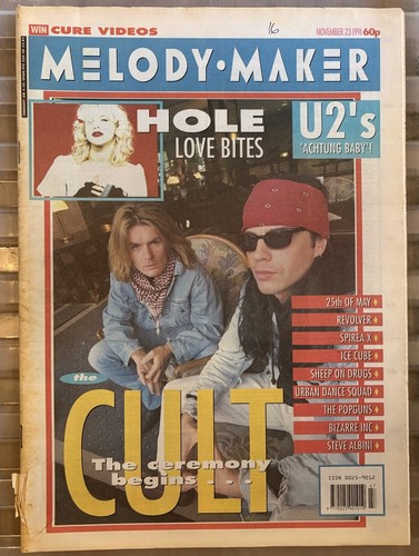 Melody maker november - november, 1991