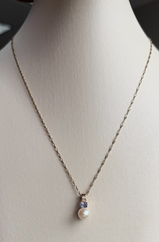 14k yellow gold pearl - 14k, &