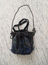 Zara • Multicoloured Beaded Fringed Mini Crossbody Bag