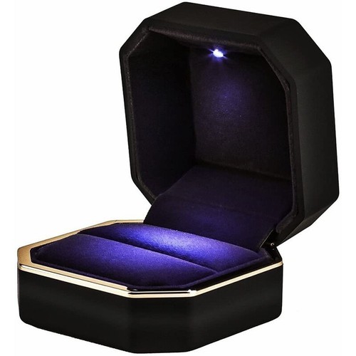 Luxury ring box with led - ring,