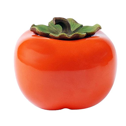 Persimmon shaped tea storage - persimmon,